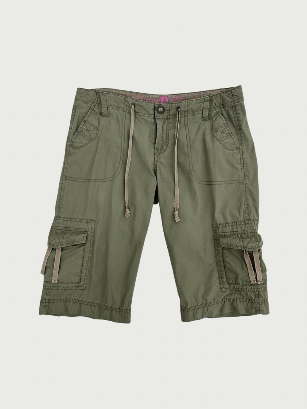 Low Rise Cargo Shorts/Capris
